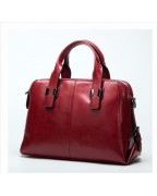 European and American business leather handbag