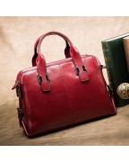 European and American business leather handbag