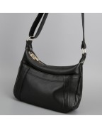 Small genuine leather shoulder bag