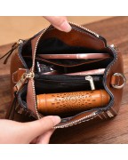 Simple shoulder handbag for women