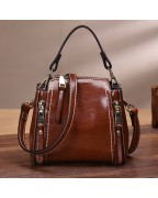 Simple shoulder handbag for women