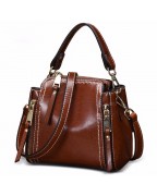 Simple shoulder handbag for women