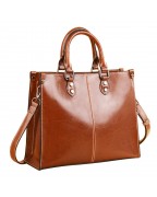 Genuine leather handbag for women